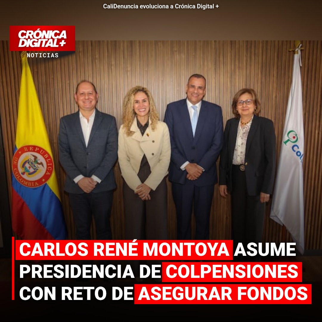 Montoya asume Colpensiones con reto de asegurar fondos pensionales