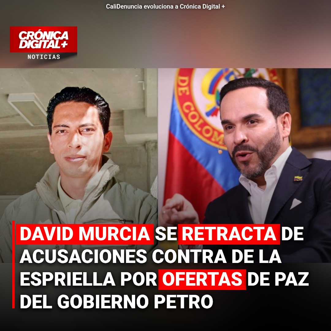 Murcia se retracta de acusaciones contra De La Espriella