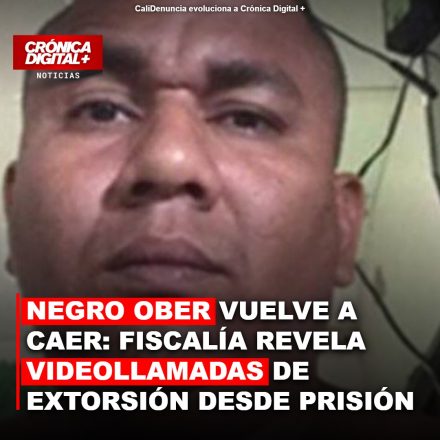 Negro Ober: la Fiscalía revela videollamadas de extorsión desde prisión