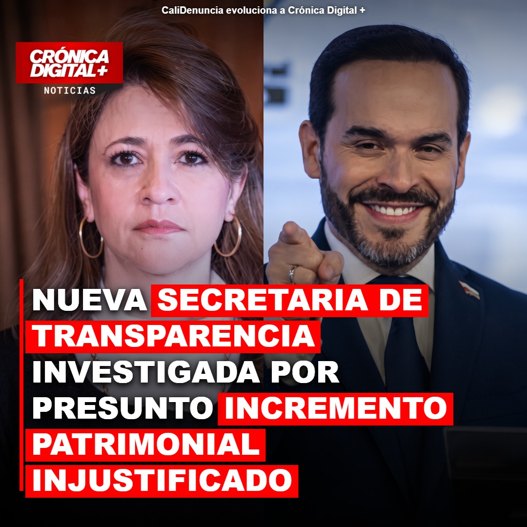 Nueva secretaria de Transparencia de De la Espriella es investigada por presunto incremento patrimonial injustificado