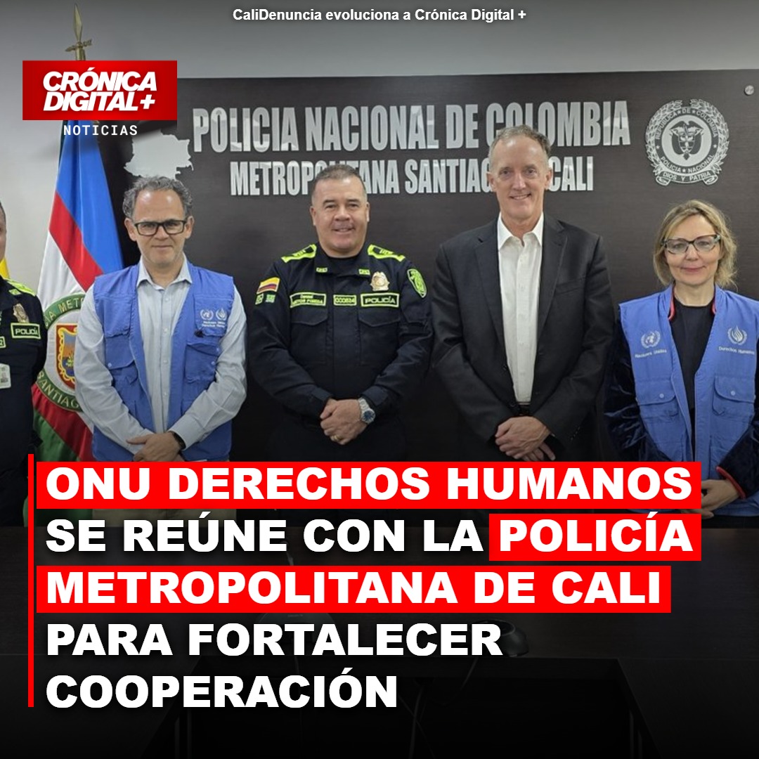 ONU Derechos Humanos se reúne con la Policía Metropolitana para fortalecer cooperación
