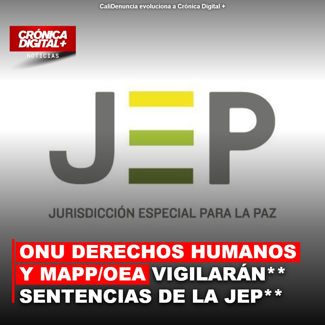 ONU Derechos Humanos y MAPP/OEA vigilarán sentencias JEP