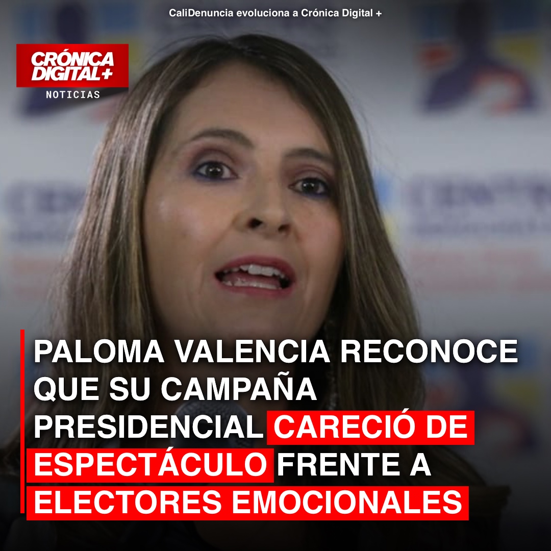 Paloma Valencia: campaña fallida por carecer de conexión emocional