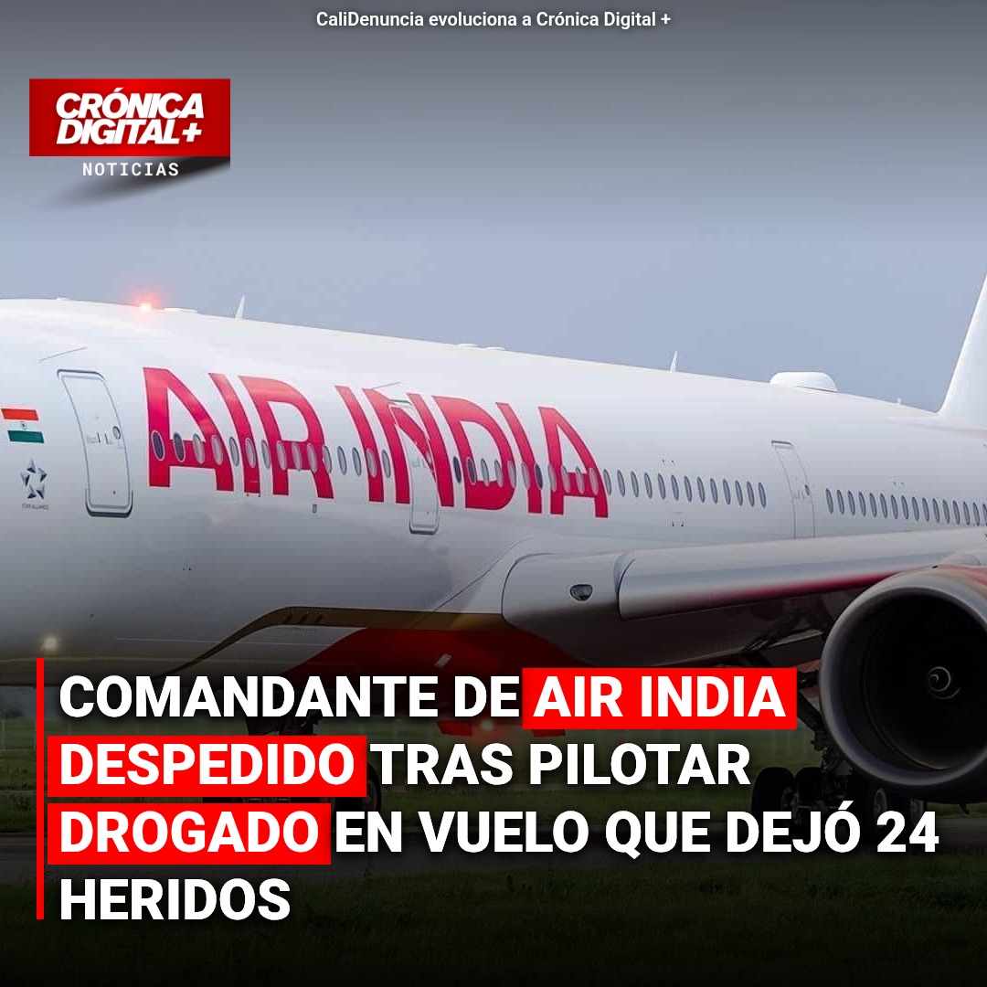 Piloto de Air India Despedido Tras Positivo en Marihuana por Incidente Crítico