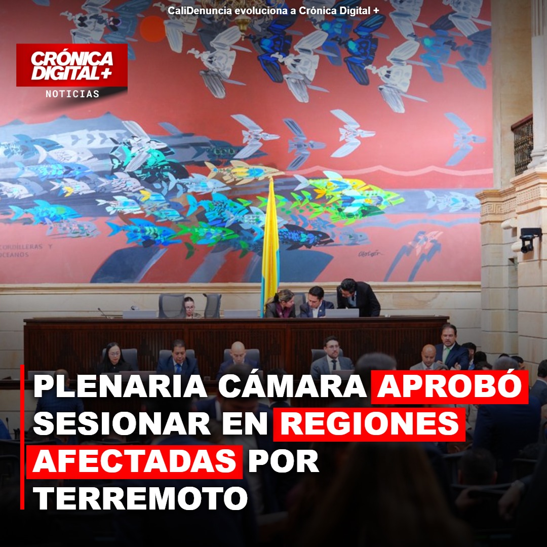 Plenaria Cámara aprobó sesionar en regiones afectadas por terremoto