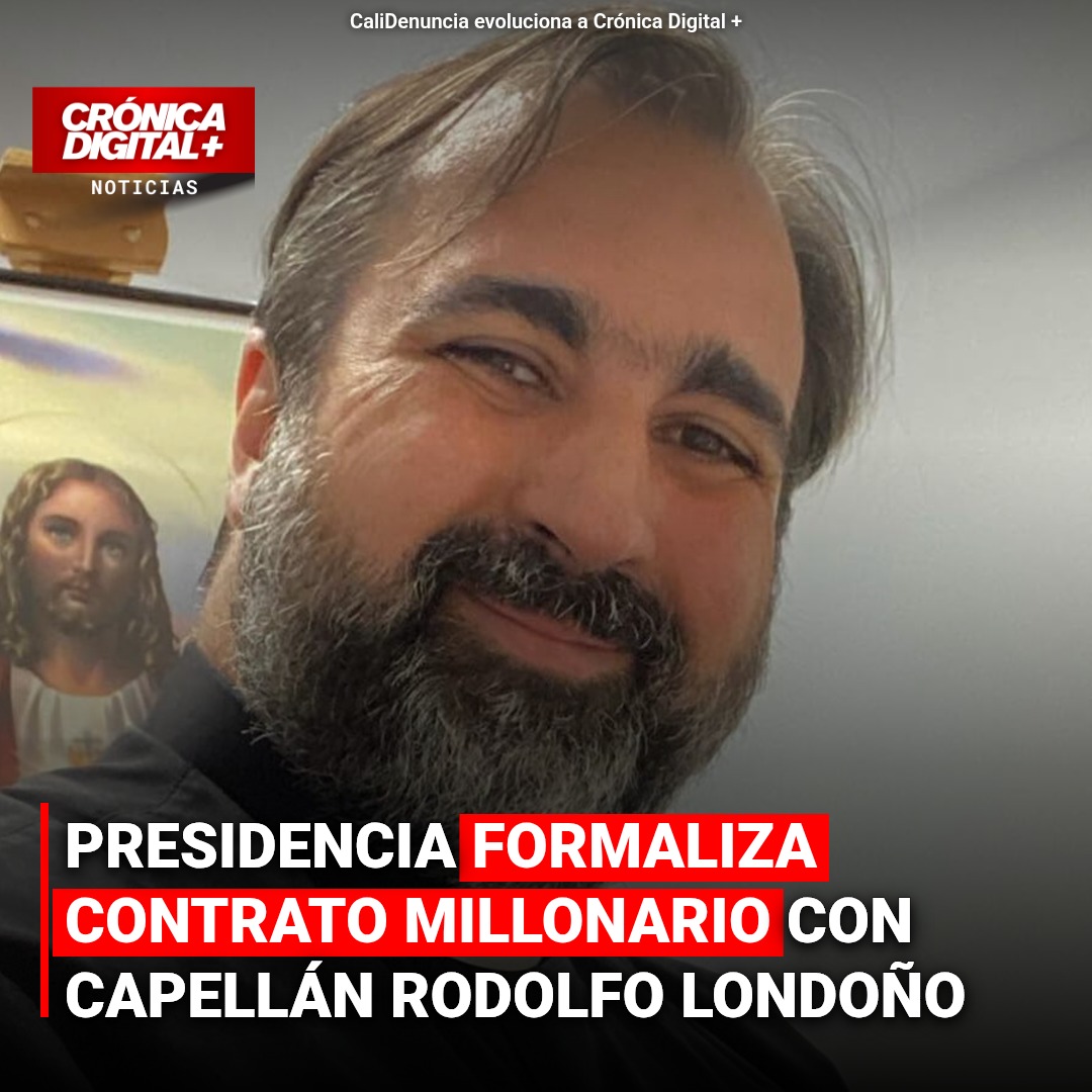 Presidencia contrata capellán por $9 millones mensuales hasta 2026