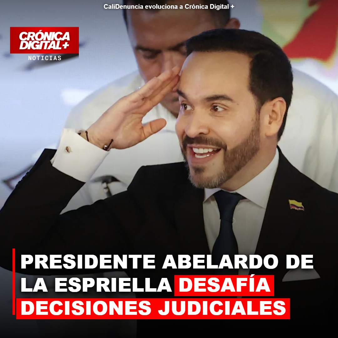 Presidente Abelardo De la Espriella controvierte decisiones judiciales