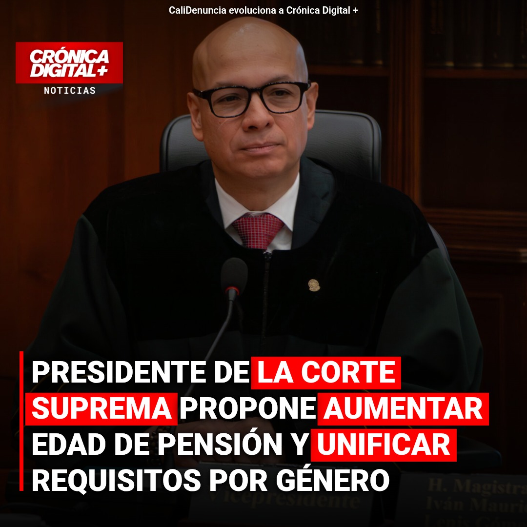 Presidente de la Corte Suprema propone aumentar edad y unificar pensión