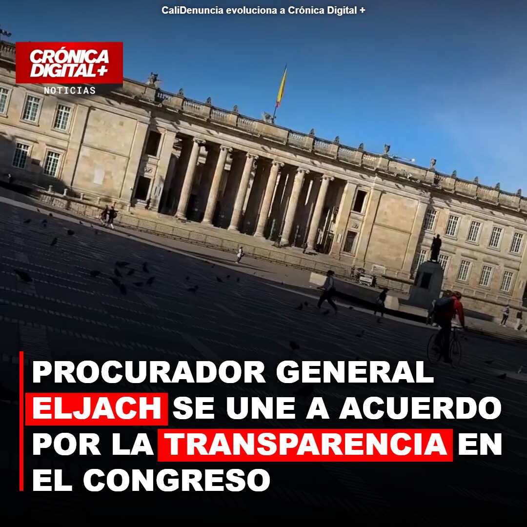 Procurador General Eljach se une a Acuerdo por la Transparencia en el Congreso