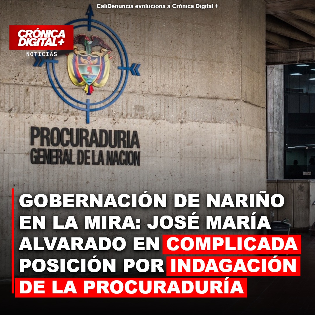 Procuraduría indaga a José María Alvarado por millonario contrato en Nariño