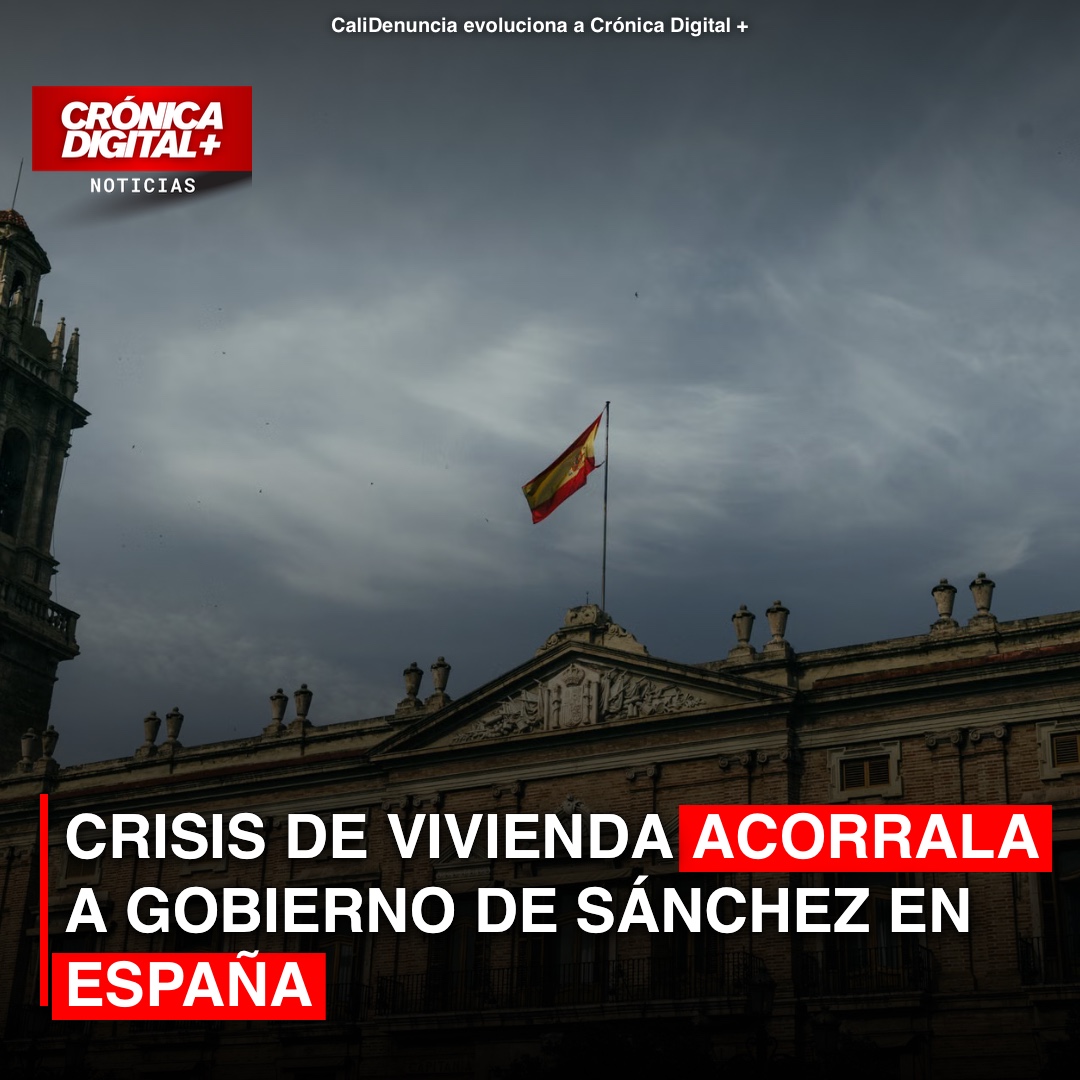Protestas por vivienda acorralan a Sánchez tras desahucio de octogenaria