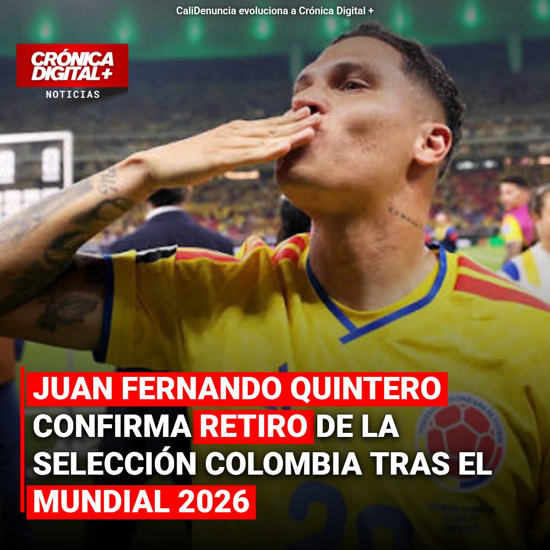 Quintero deja Selección Colombia tras frustrante Mundial 2026