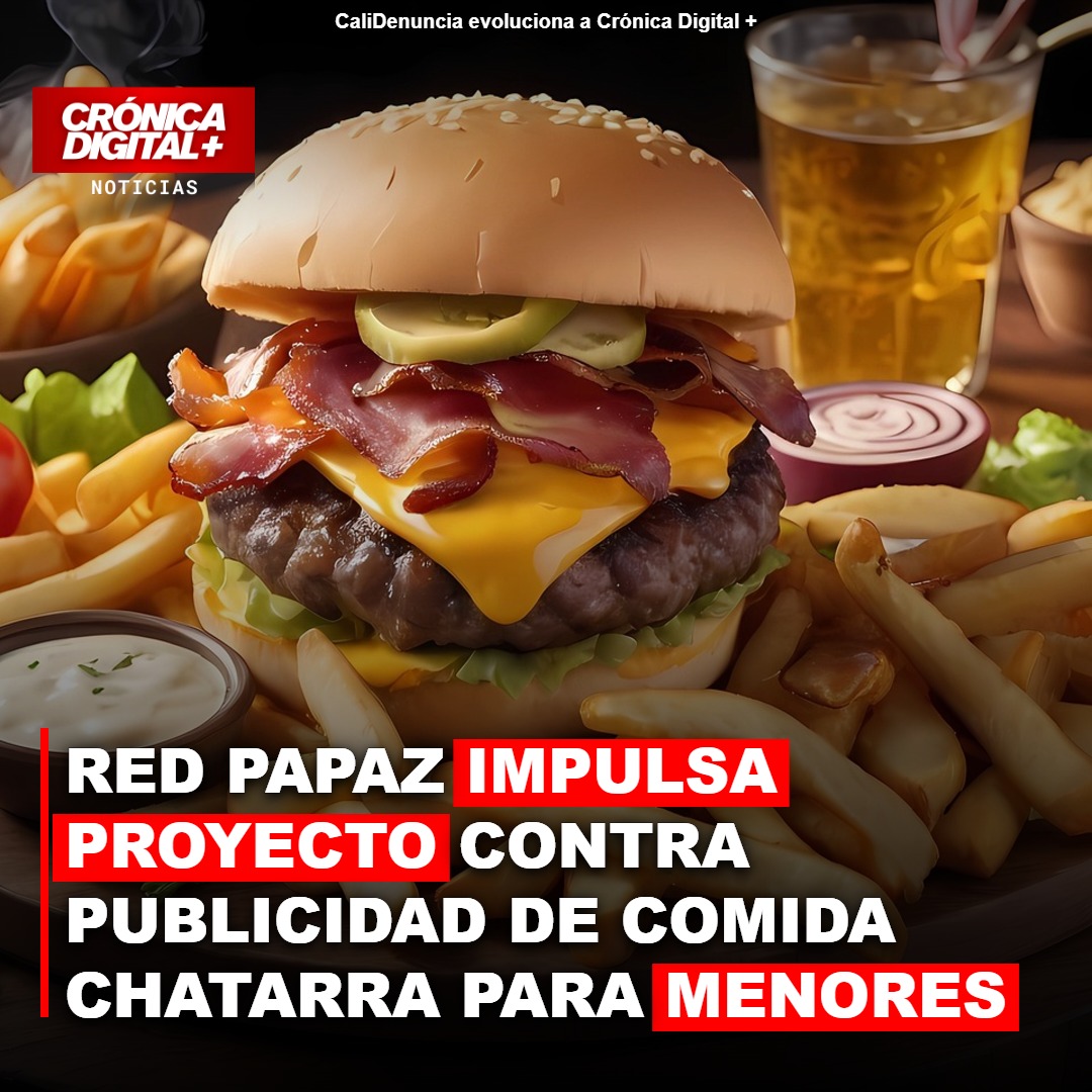 Red PaPaz impulsa ley contra publicidad de ultraprocesados a niños