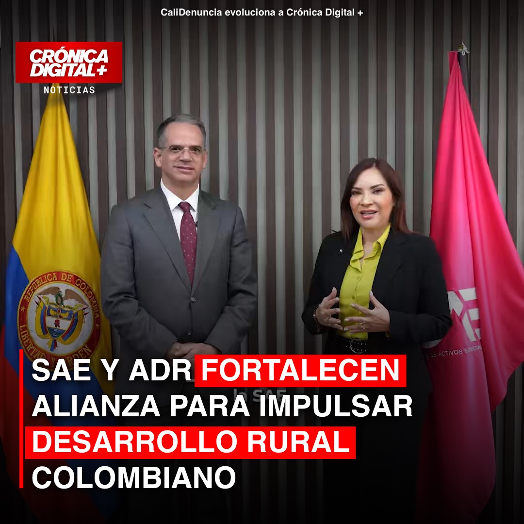 SAE y ADR fortalecen alianza para impulsar Desarrollo Rural colombiano