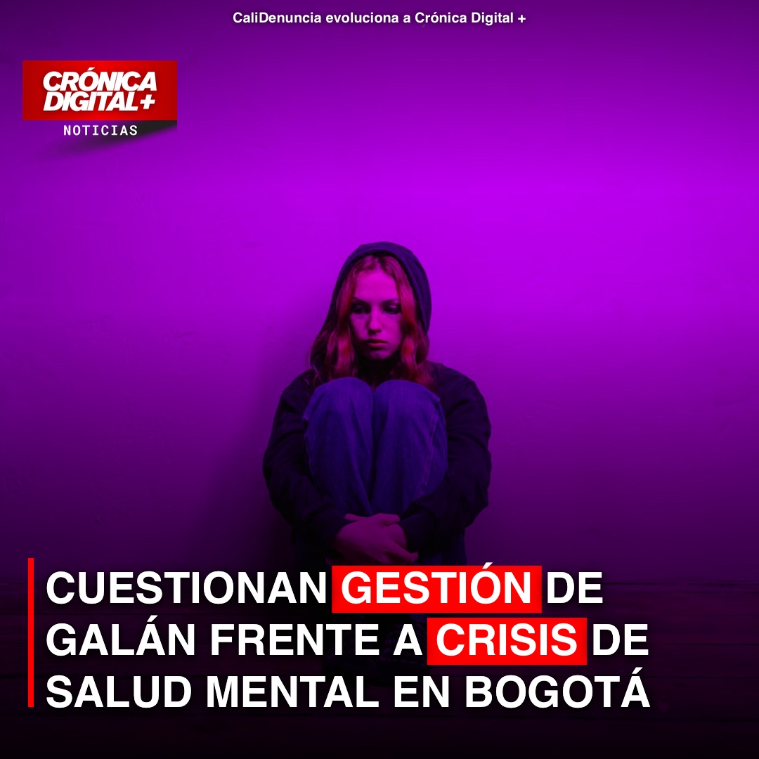 Salud Mental Bogotá: Críticas a Galán por Crisis y Falta de Respuesta Eficaz