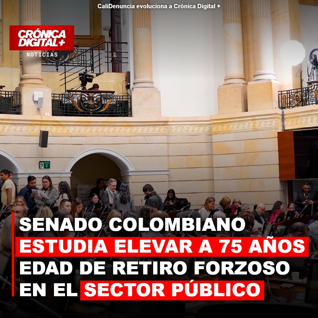 Senado evalúa subir edad de retiro forzoso a 75 años en sector público