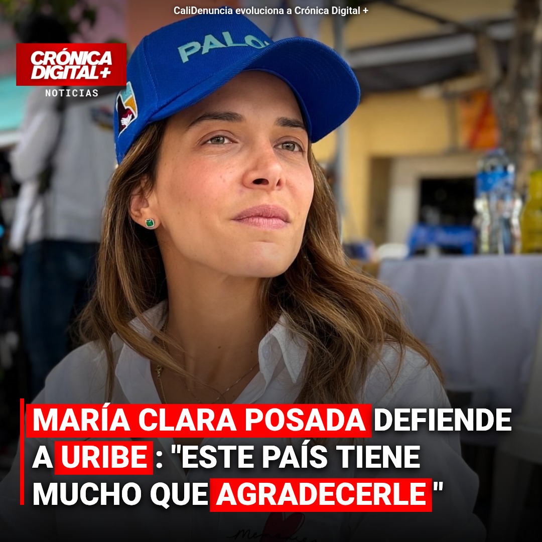 Senadora Posada Defiende a Uribe y Responde a Peticiones de Retiro