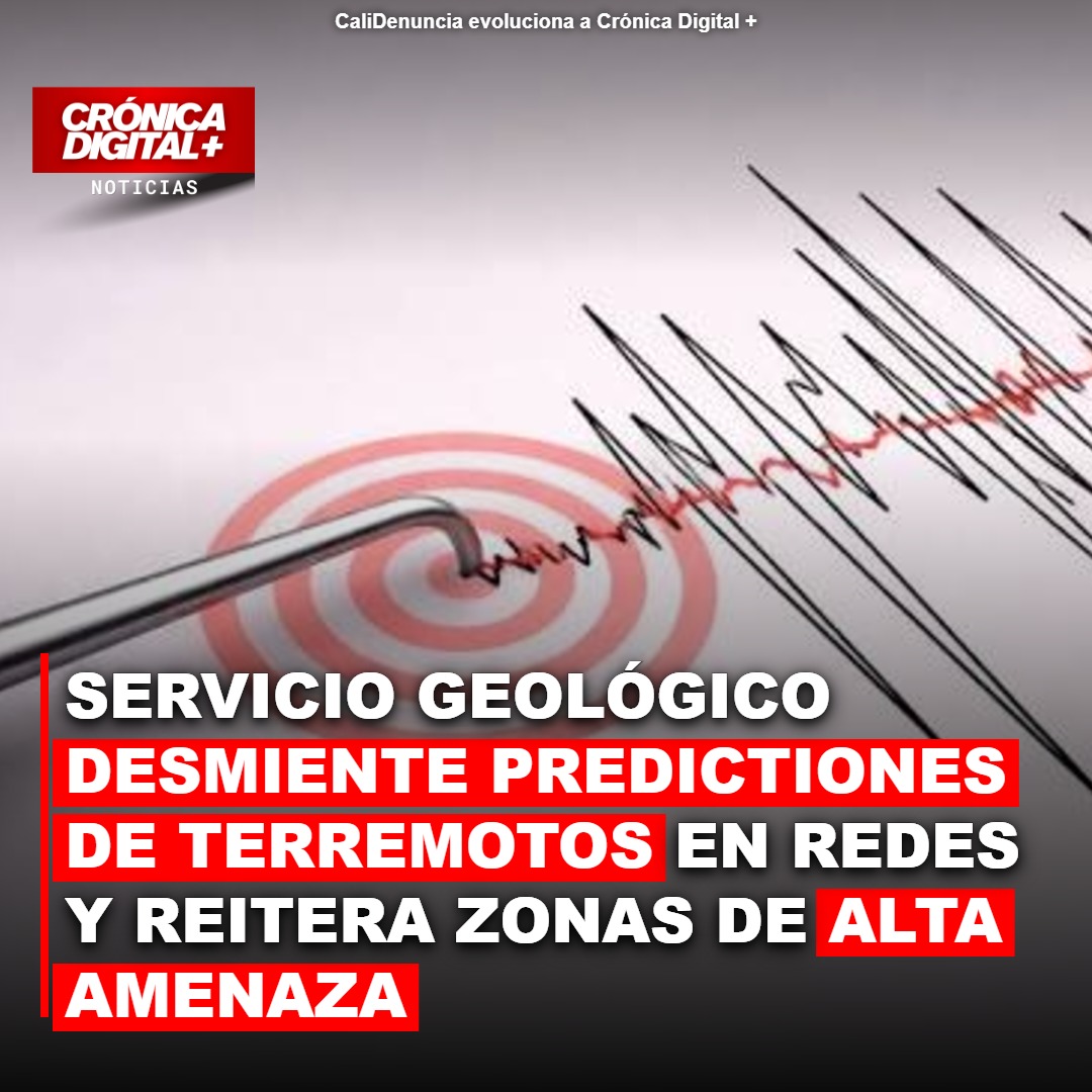 Servicio Geológico desmiente bulos sísmicos y reitera zonas de riesgo en Colombia