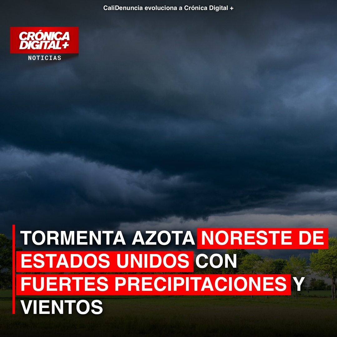Tormenta inusual azota el noreste de EE. UU. con fuertes vientos e inundaciones