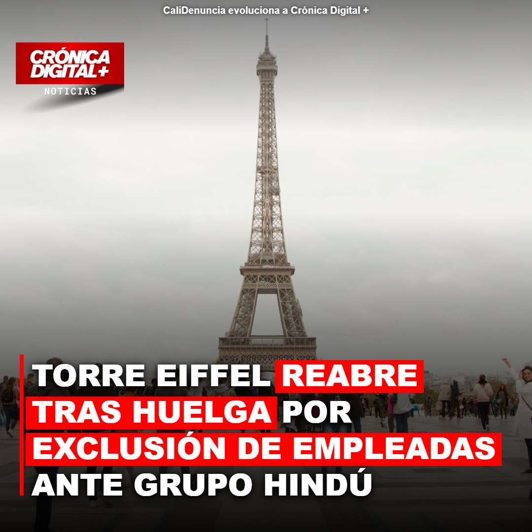 Torre Eiffel: Huelga por exclusión femenina revela tensiones laicas en Francia