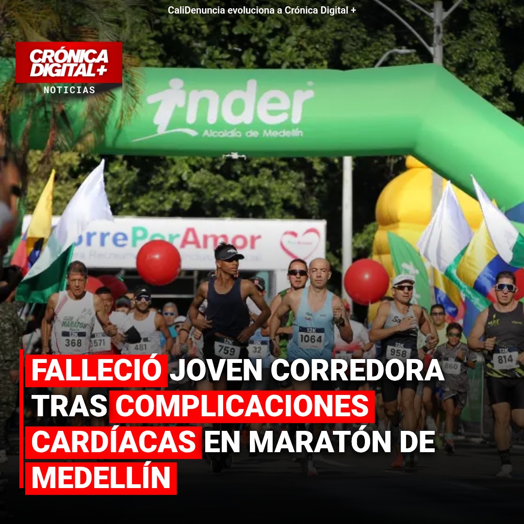 Tragedia en Maratón Medellín: Joven Corredora Fallece por Complicaciones Cardíacas