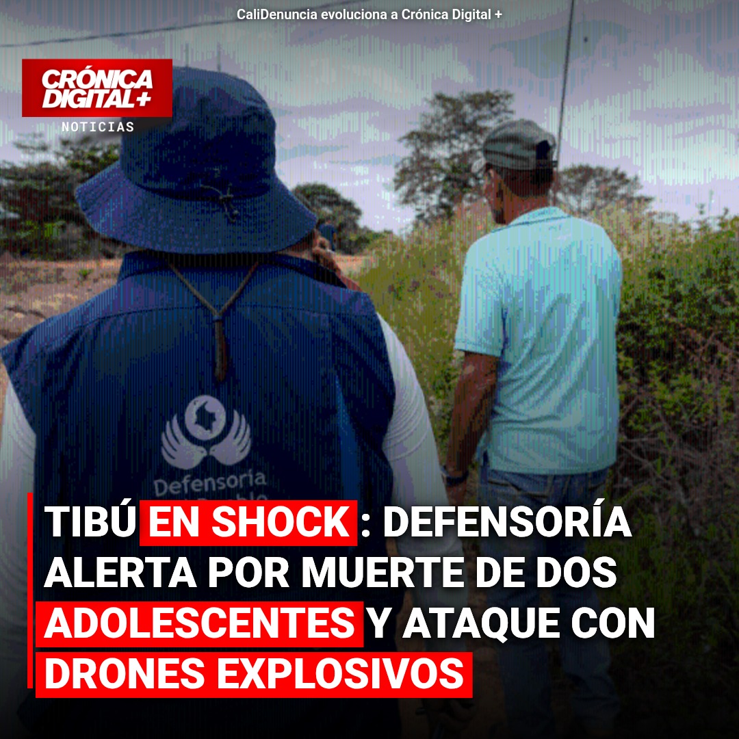 Tragedia en Tibú: Dos Adolescentes Muertos y Ataque con Drones Sacuden el Catatumbo