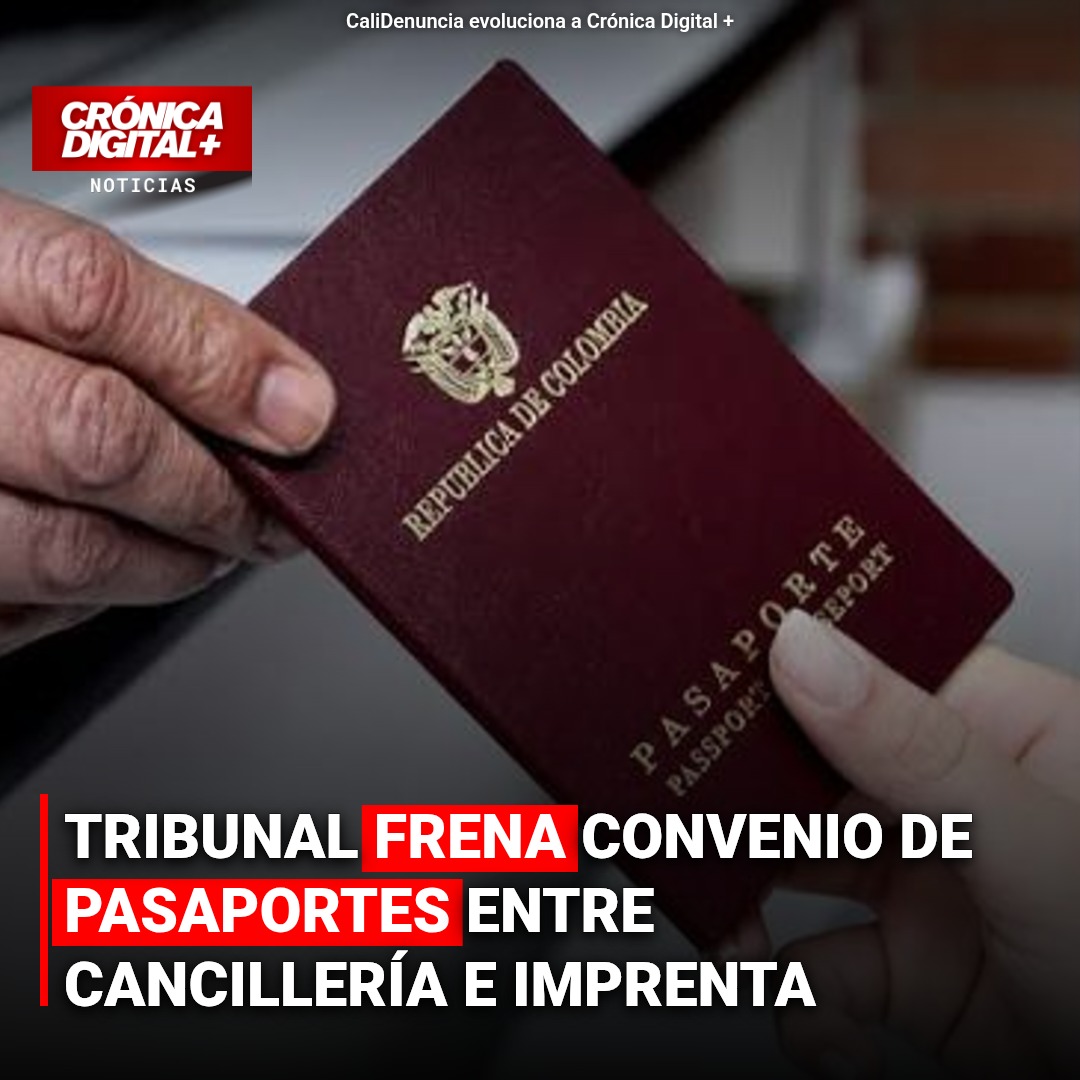 Tribunal suspende convenio de pasaportes entre Cancillería e Imprenta Nacional