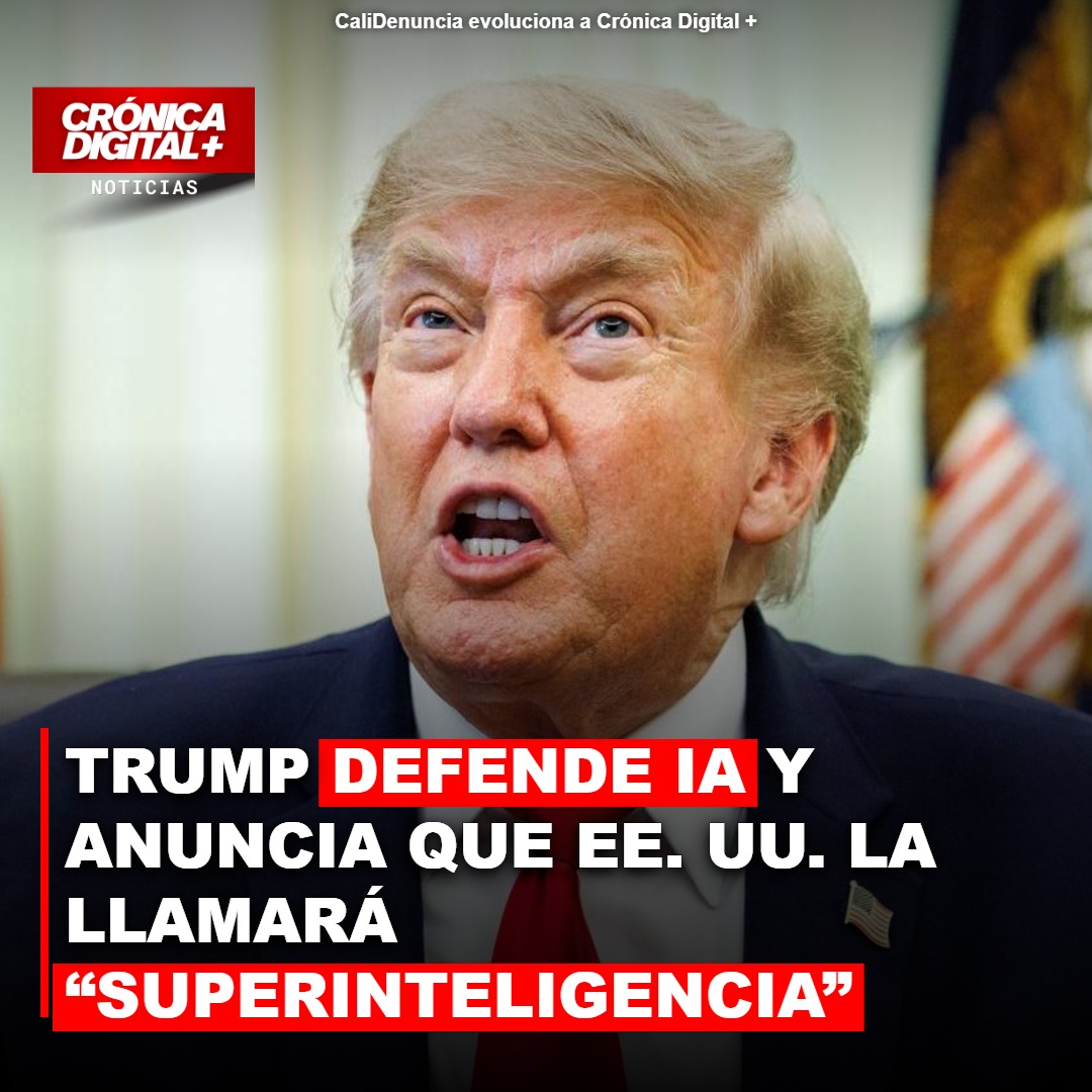 Trump redefine IA como “Superinteligencia” para el futuro de EE. UU.