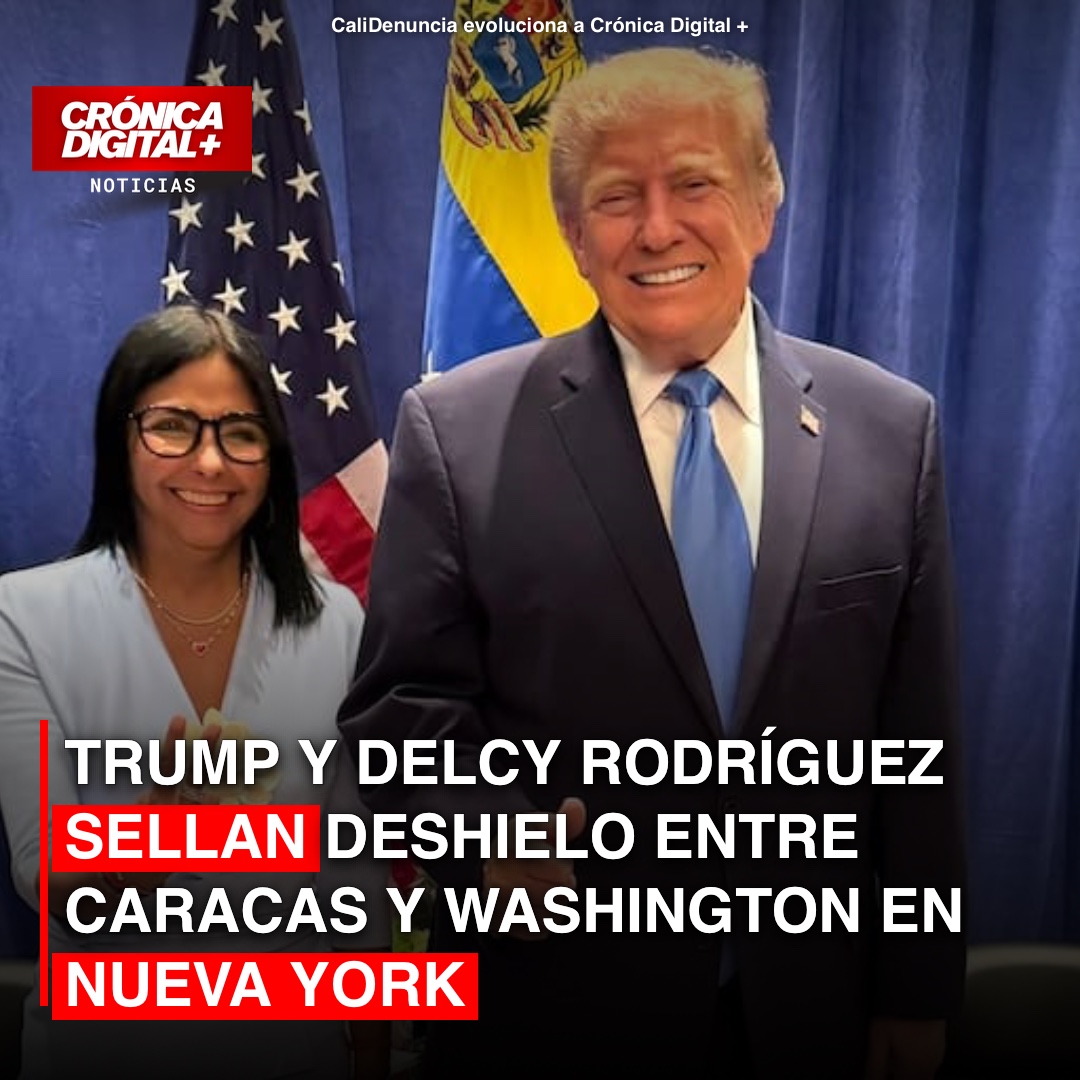 Trump y Delcy Rodríguez se reúnen en Nueva York y sellan deshielo