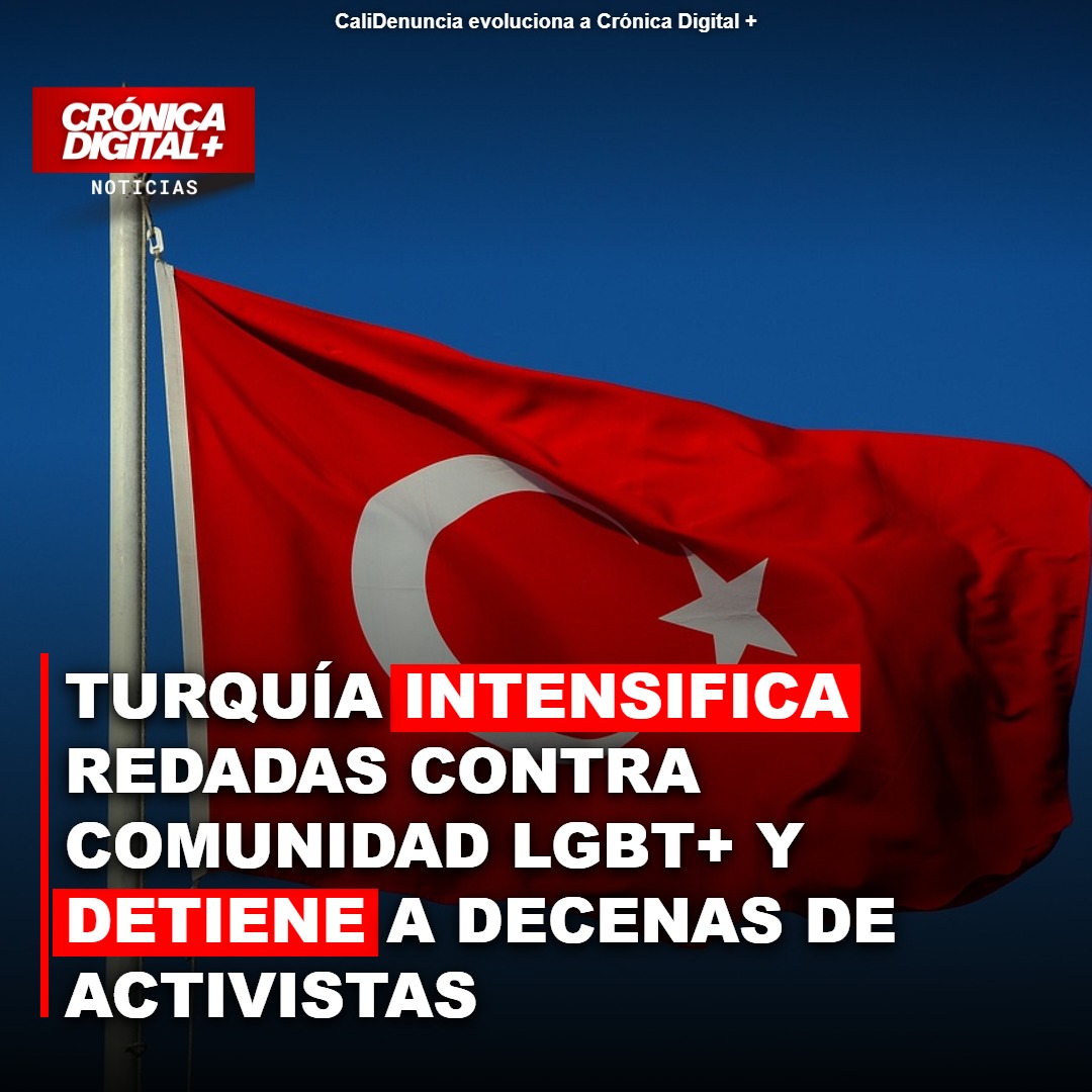 Turquía intensifica persecución contra comunidad LGBT+ con redadas masivas