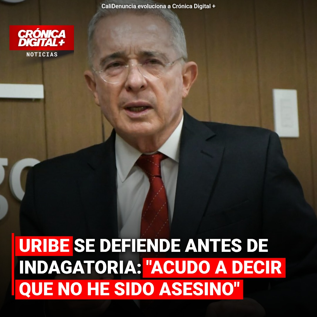 Uribe se defiende ante Fiscalía por masacres: «No he sido asesino»