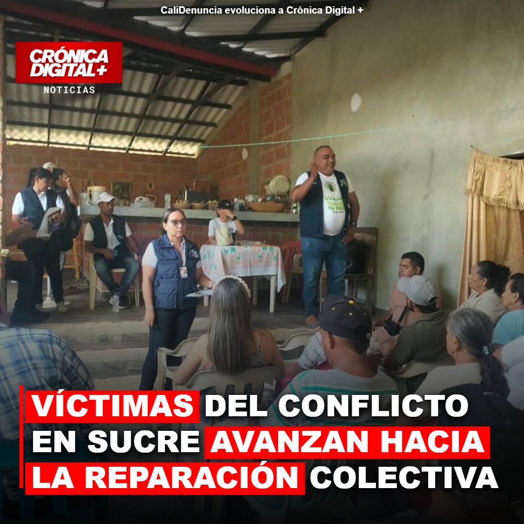 Víctimas del conflicto en Sucre avanzan hacia la Reparación Colectiva