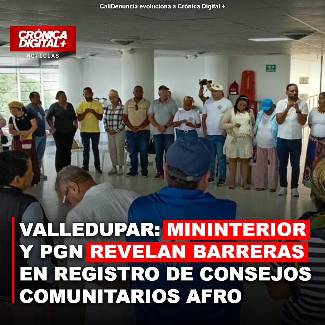 Valledupar: MinInterior y PGN revelan barreras en registro de consejos comunitarios afro