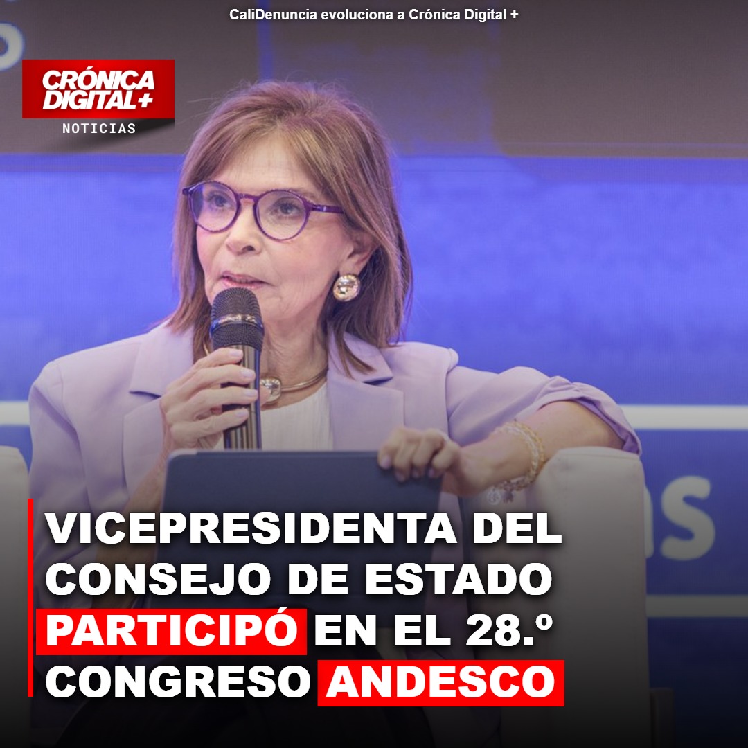 Vicepresidenta del Consejo de Estado participó en el 28.º Congreso Andesco