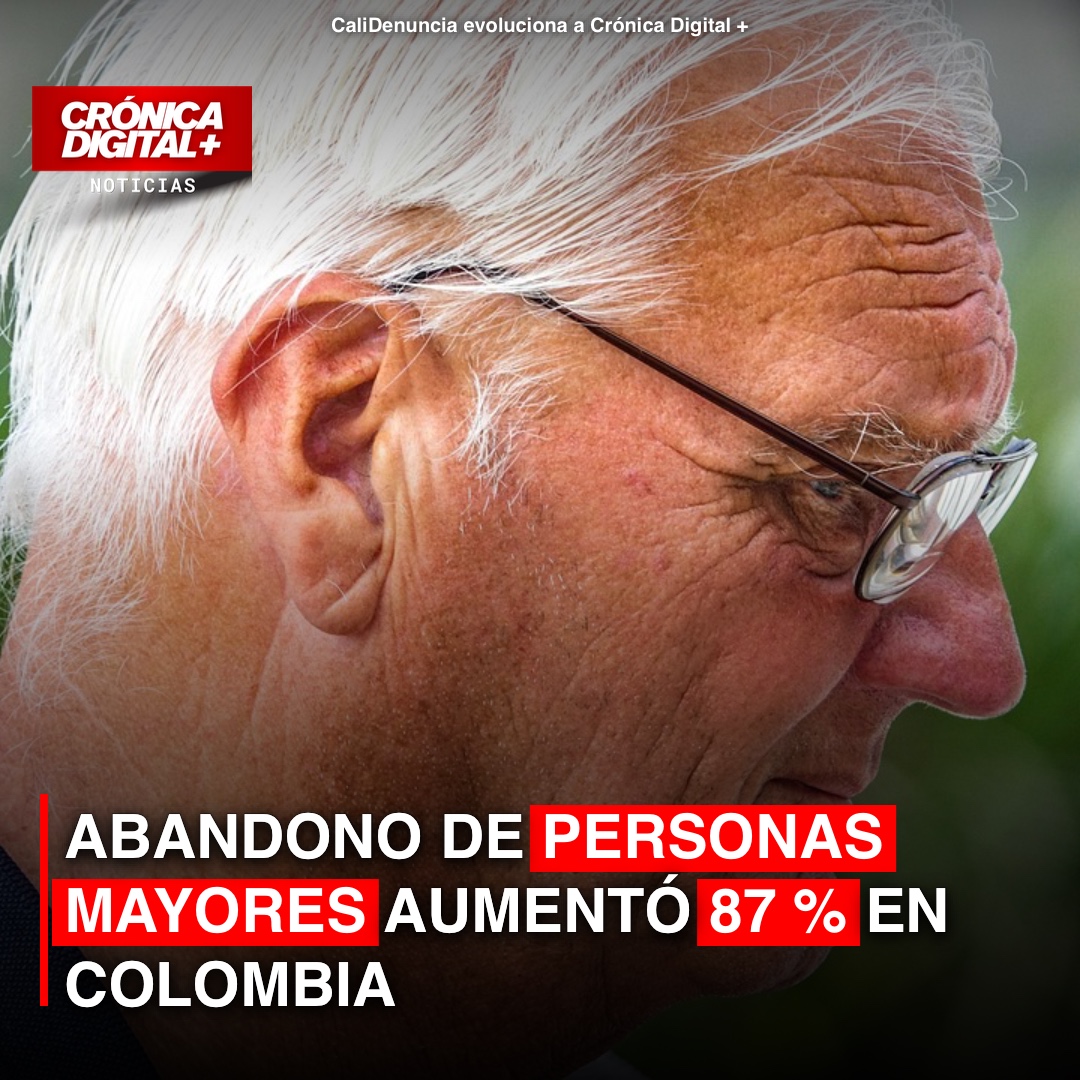 Abandono de personas mayores aumentó 87 % en Colombia