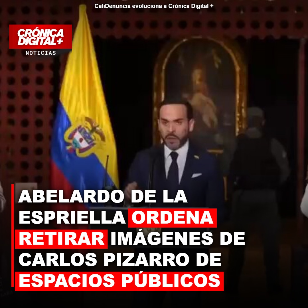 Abelardo de la Espriella ordena retirar imágenes de Carlos Pizarro de espacios públicos