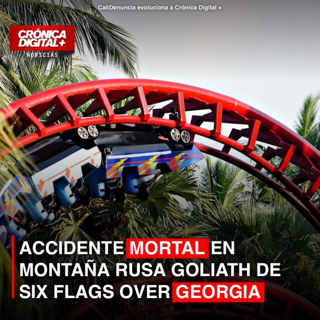 Accidente mortal en montaña rusa Goliath de Six Flags Over Georgia