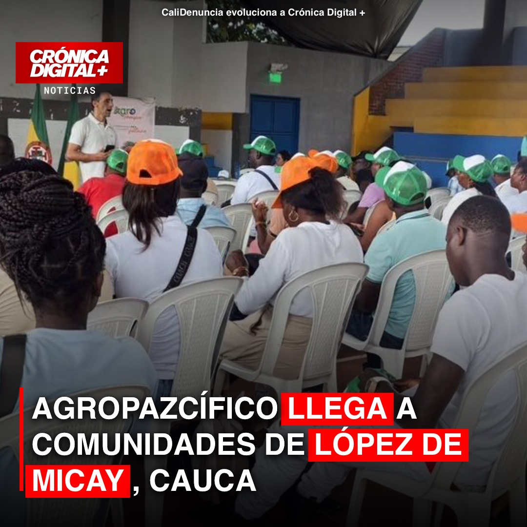 AgroPazcífico llega a comunidades de López de Micay, Cauca