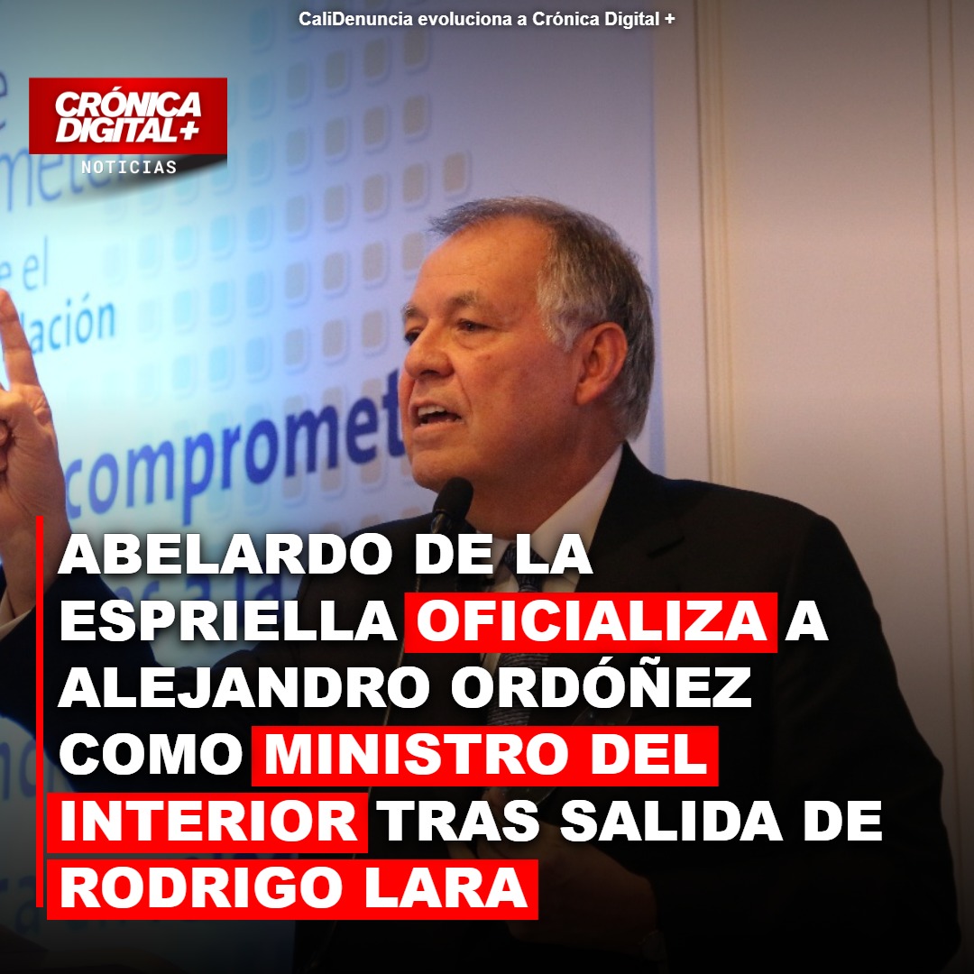 Alejandro Ordóñez asume como nuevo ministro del Interior