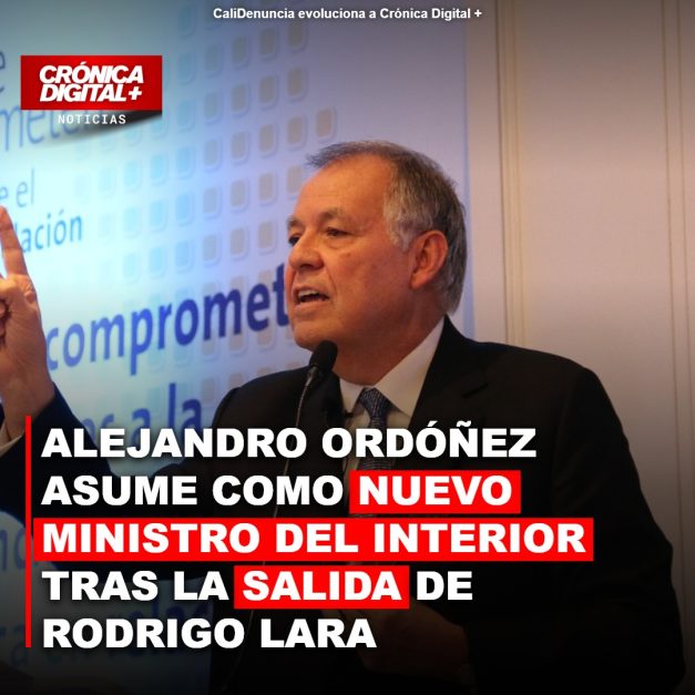Alejandro Ordóñez asume el Ministerio del Interior tras relevo oficial