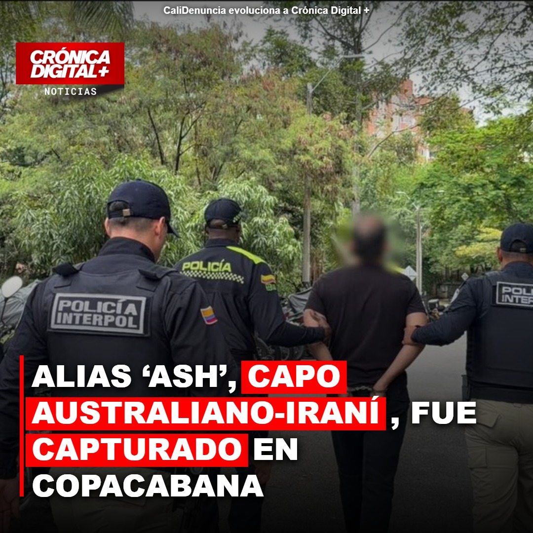 Alias ‘Ash’, capo australiano-iraní, fue capturado en Copacabana