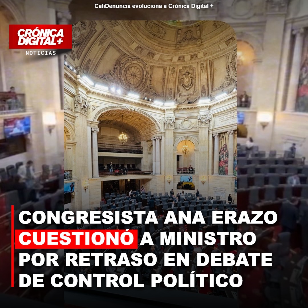 Ana Erazo cuestionó a ministro por retraso en debate de control político