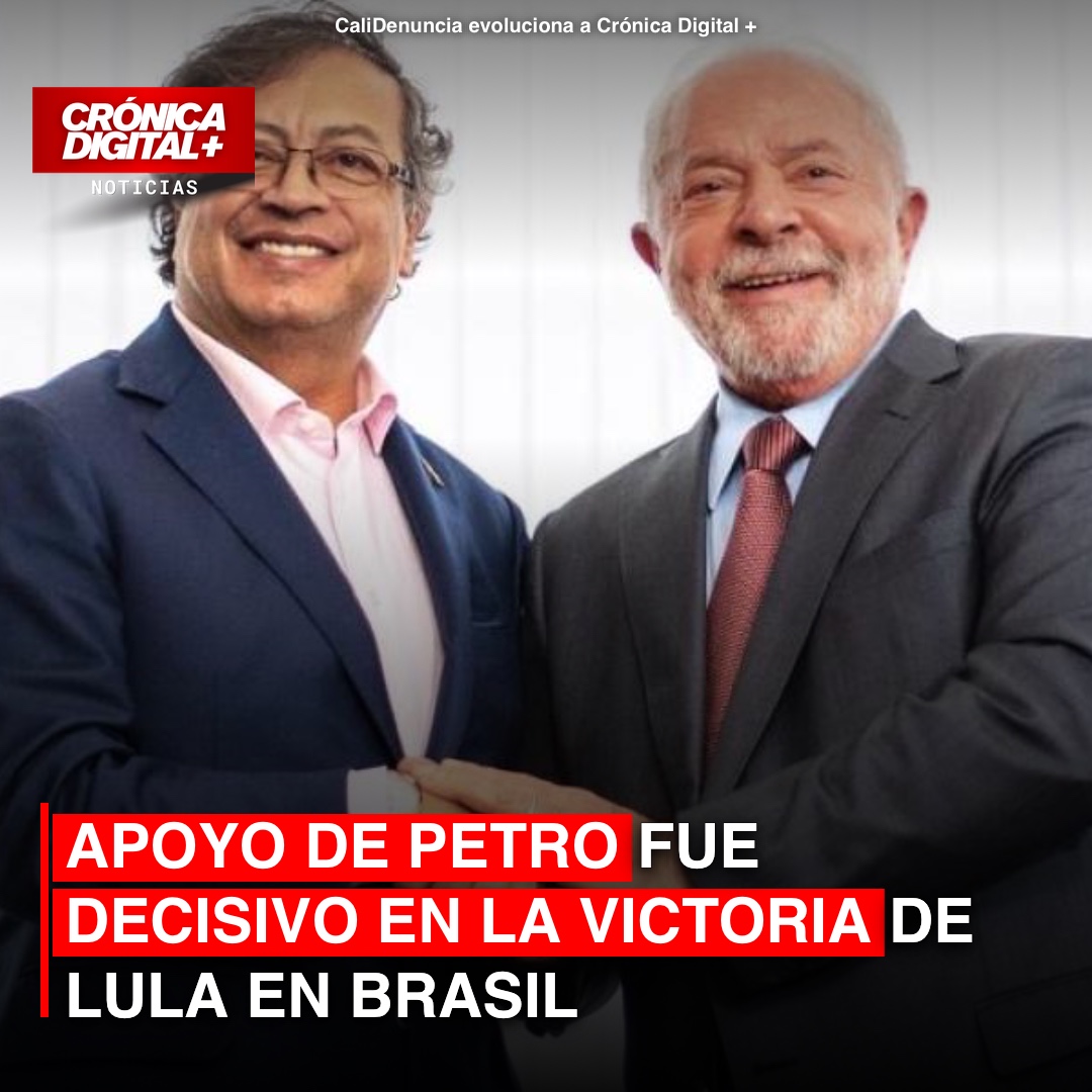 Apoyo de PETRO e izquierda latinoamericana fue decisivo en la victoria de Lula en Brasil