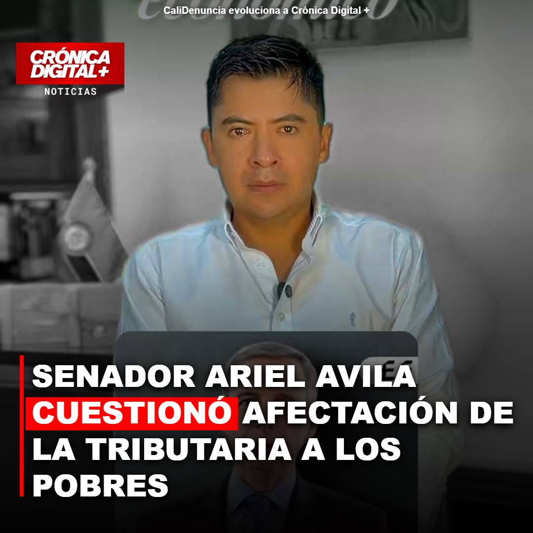 Ariel Avila cuestionó afectación de la tributaria a los pobres