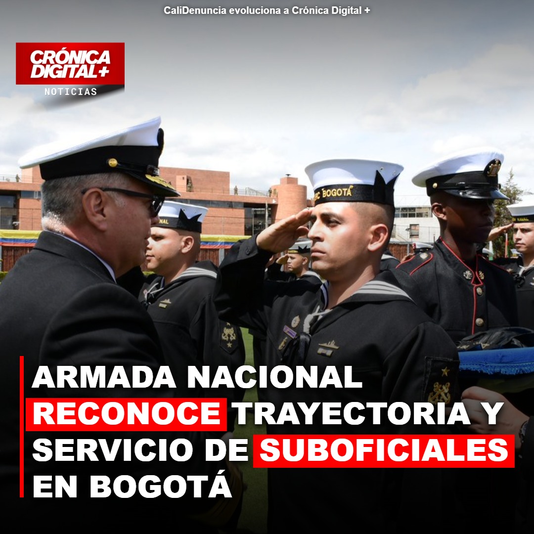 Armada Nacional reconoce trayectoria y servicio de Suboficiales en Bogotá