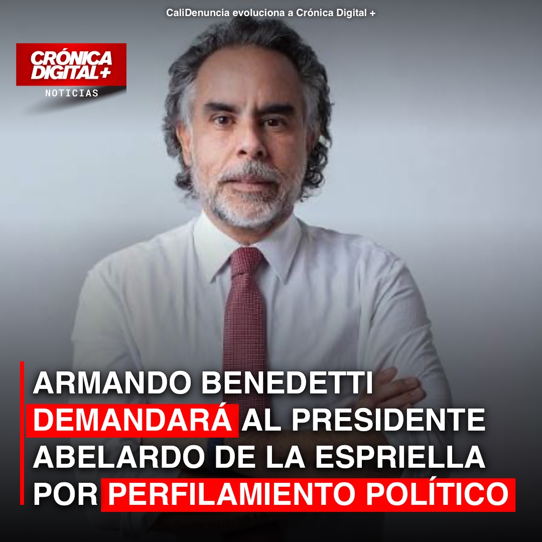 Armando Benedetti demandará a Abelardo De la Espriella