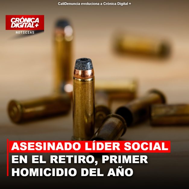 Asesinado líder social en el Retiro, primer homicidio del año