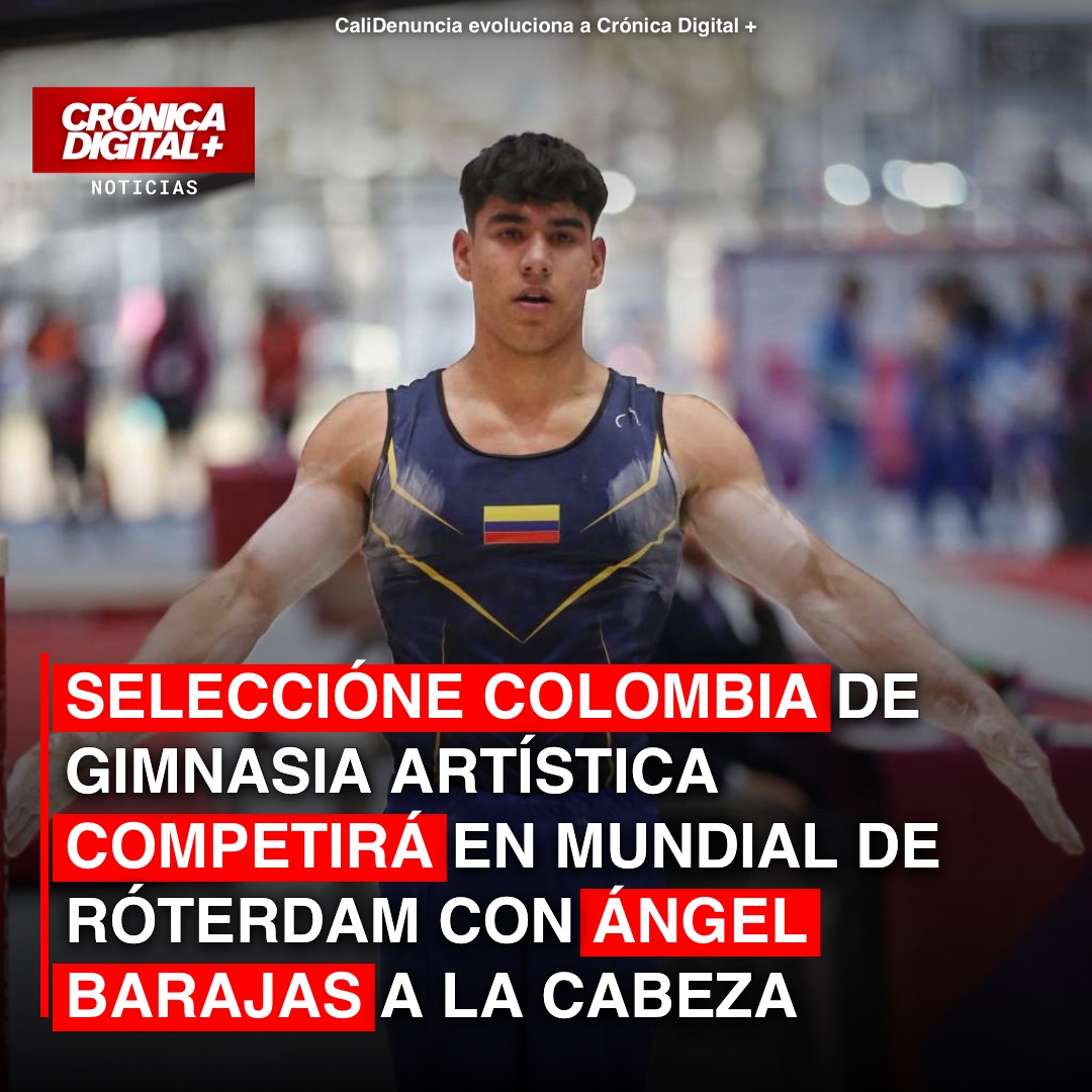 Barajas lidera selección colombiana al Mundial de Gimnasia Artística