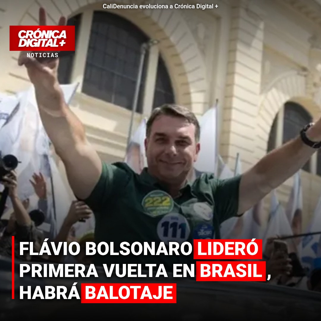 Bolsonaro supera a Lula en primera vuelta y fuerza balotaje en Brasil