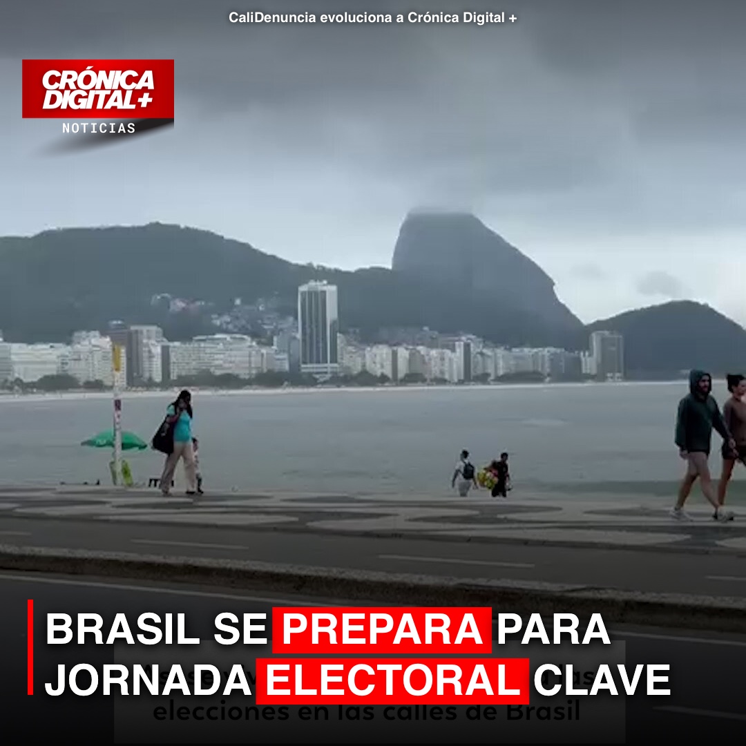 Brasil se prepara para jornada electoral clave